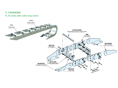 TL型钢制拖链4
